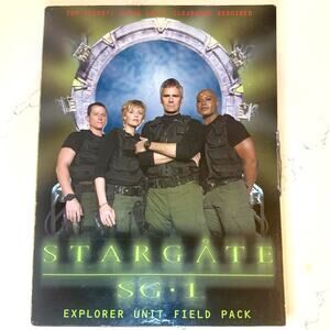 Stargate SG-1 Explorer Unit Field Pack 2003 CD-ROM Set Missing Pin & Keyring